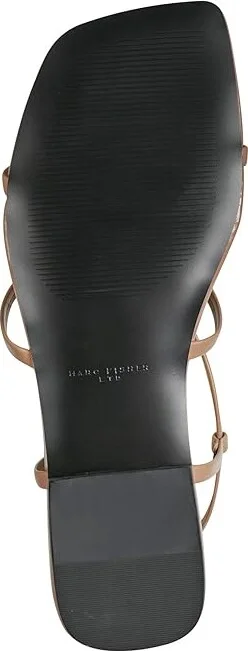 Marc Fisher LTD Marris Women's Sandals Medium Natural Leather : 9 M - Image 3