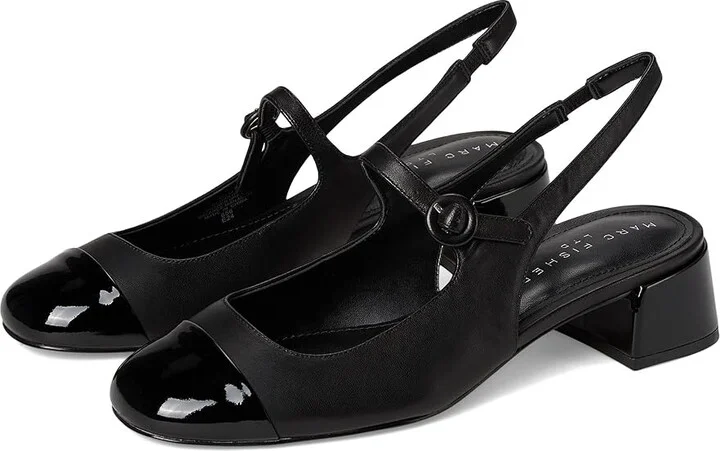 Marc Fisher LTD Martie High Women's Heels Black : 6 M, Leather