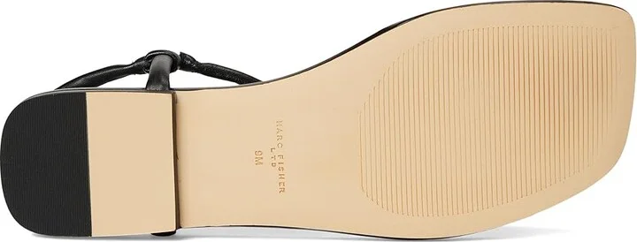 Marc Fisher LTD Maycee Women's Wedge Shoes Black Leather : 6 M - Image 3