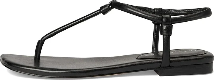 Marc Fisher LTD Maycee Women's Wedge Shoes Black Leather : 6 M - Image 6