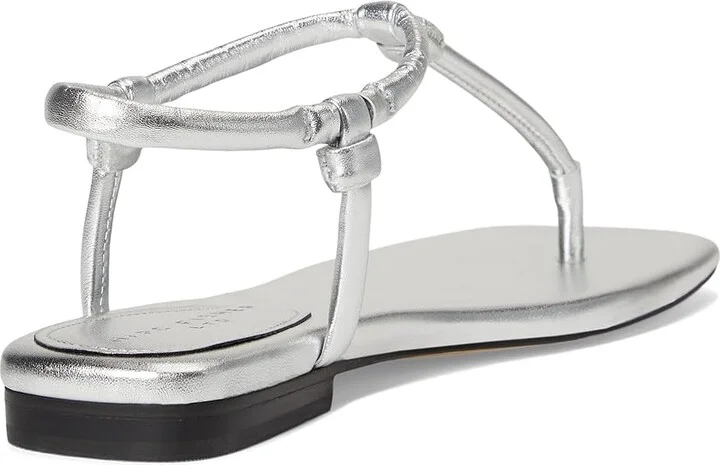 Marc Fisher LTD Maycee Women's Wedge Shoes Silver Leather : 7.5 M - Image 4