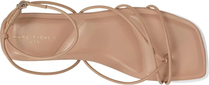 Marc Fisher LTD Mayte Women's Wedge Shoes Light Natural Leather : 6 M - Image 2