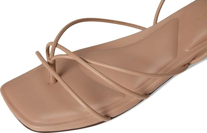 Marc Fisher LTD Mayte Women's Wedge Shoes Light Natural Leather : 6 M - Image 7