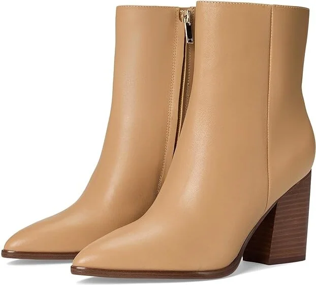 Marc Fisher LTD Melysa Women's Boots Light Natural Leather : 5 M