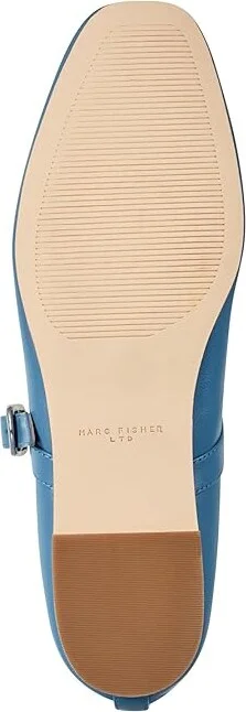 Marc Fisher LTD Mlgarissa Women's Flat Shoes Blue Leather : 6.5 M - Image 3
