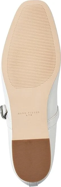 Marc Fisher LTD Mlgarissa Women's Flat Shoes Ivory Leather : 8.5 M - Image 3