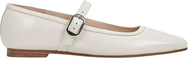 Marc Fisher LTD Mlgarissa Women's Flat Shoes Ivory Leather : 8.5 M - Image 6