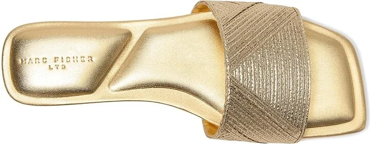 Marc Fisher LTD Murphy Women's Wedge Shoes Gold : 9 M - Image 2