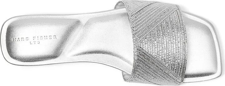 Marc Fisher LTD Murphy Women's Wedge Shoes Silver : 7.5 M - Image 2