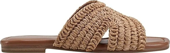 Marc Fisher LTD Narda Women's Sandals Light Natural : 6 M, Synthetic - Image 5