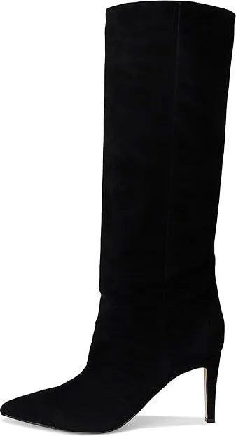 Marc Fisher LTD Narysa Women's Boots Black Suede : 8 M, Rubber/Suede/Textile - Image 6