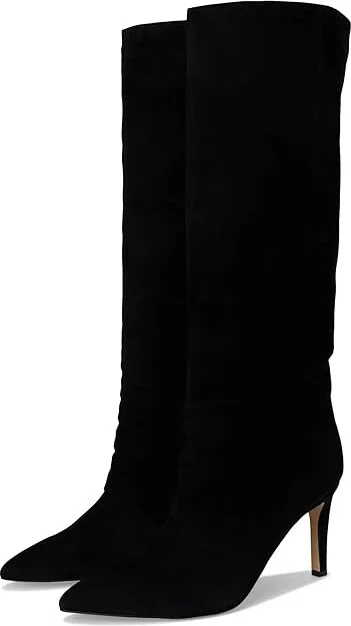 Marc Fisher LTD Narysa Women's Boots Black Suede : 8 M, Rubber/Suede/Textile