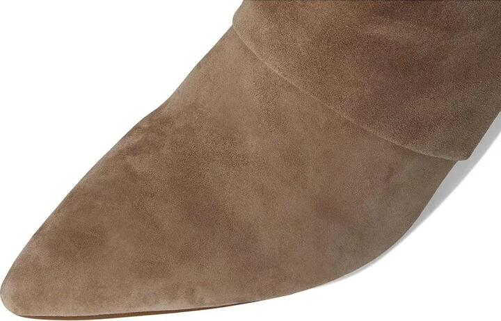 Marc Fisher LTD Narysa Women's Boots Light Natural Suede : 8 M, Rubber/Suede/Textile - Image 2