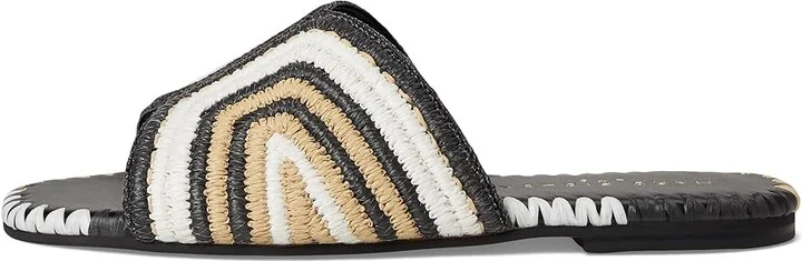 Marc Fisher LTD Nottie Women's Dress Sandals Black/Cream/Natural : 8 M, Synthetic - Image 6