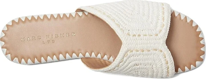 Marc Fisher LTD Nottie Women's Dress Sandals Cream : 6 M, Synthetic - Image 2