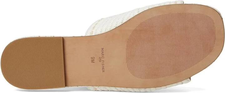 Marc Fisher LTD Nottie Women's Dress Sandals Cream : 6 M, Synthetic - Image 3