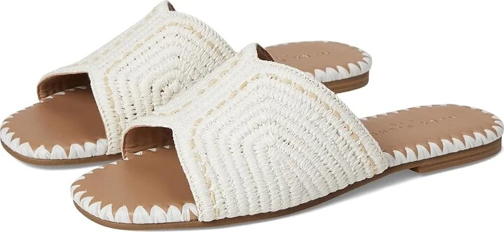 Marc Fisher LTD Nottie Women's Dress Sandals Cream : 6 M, Synthetic
