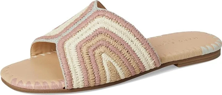 Marc Fisher LTD Nottie Women's Dress Sandals Natural/Cream : 8 M, Synthetic - Image 5