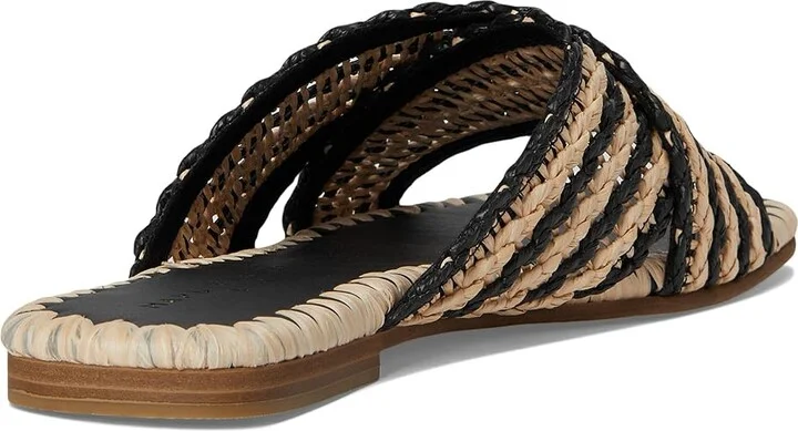 Marc Fisher LTD Nylie Women's Dress Sandals Black/Light Natural : 9 M, Rubber/Synthetic - Image 4