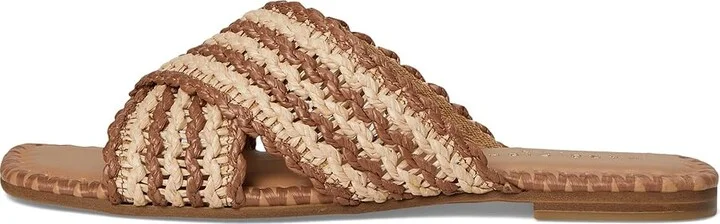 Marc Fisher LTD Nylie Women's Dress Sandals Brown/Light Natural : 7 M, Rubber/Synthetic - Image 6