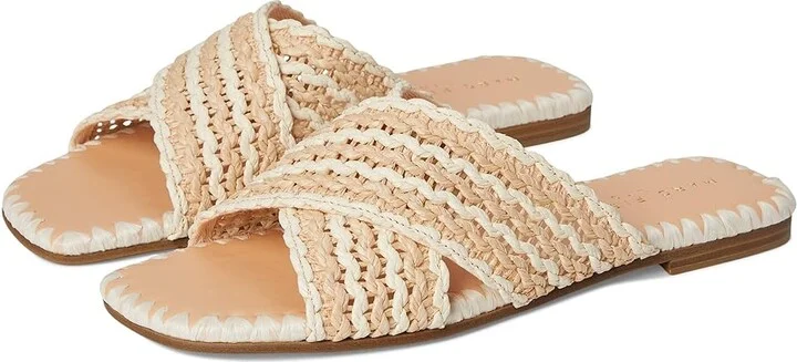 Marc Fisher LTD Nylie Women's Dress Sandals Cream/Light Natural : 7.5 M, Rubber/Synthetic