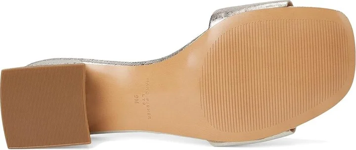 Marc Fisher LTD Olysa Women's Dress Sandals Gold Leather : 9 M - Image 3