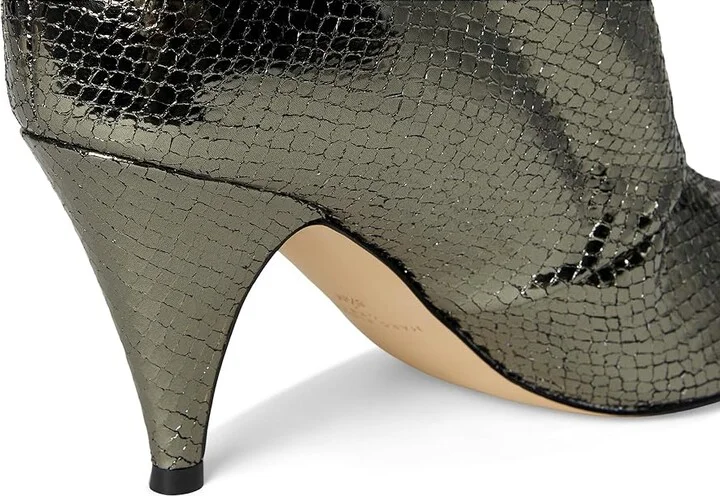 Marc Fisher LTD Paityn Women's Boots Pewter Snake Leather : 7.5 M - Image 7