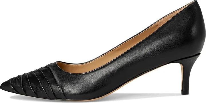 Marc Fisher LTD Paria High Women's Heels Black Leather : 6 M - Image 6