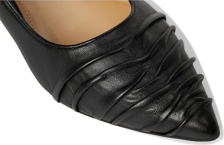 Marc Fisher LTD Paria High Women's Heels Black Leather : 6 M - Image 7