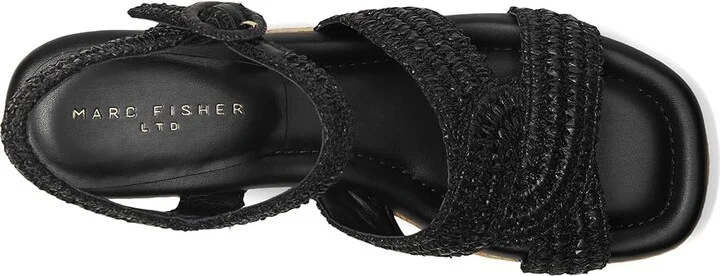 Marc Fisher LTD Payley Women's Dress Sandals Black : 9.5 M, Synthetic - Image 2