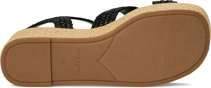 Marc Fisher LTD Payley Women's Dress Sandals Black : 9.5 M, Synthetic - Image 3