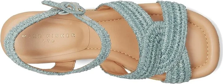 Marc Fisher LTD Payley Women's Dress Sandals Blue : 7 M, Synthetic - Image 2