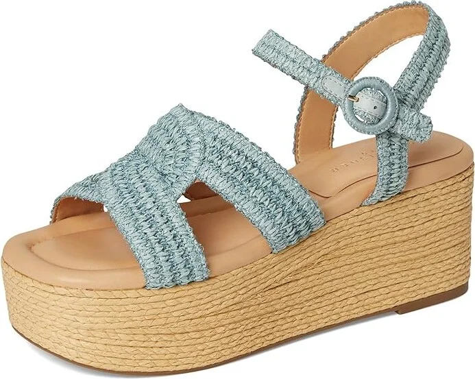 Marc Fisher LTD Payley Women's Dress Sandals Blue : 7 M, Synthetic - Image 5