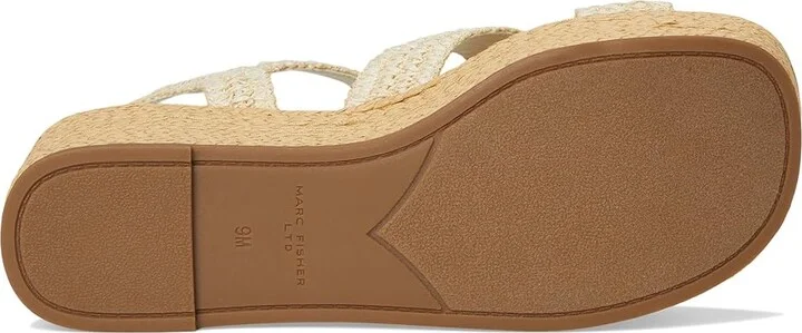 Marc Fisher LTD Payley Women's Dress Sandals Ivory : 9 M, Synthetic - Image 3