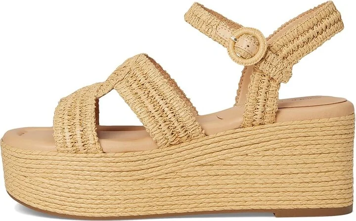 Marc Fisher LTD Payley Women's Dress Sandals Light Natural : 8 M, Synthetic - Image 6