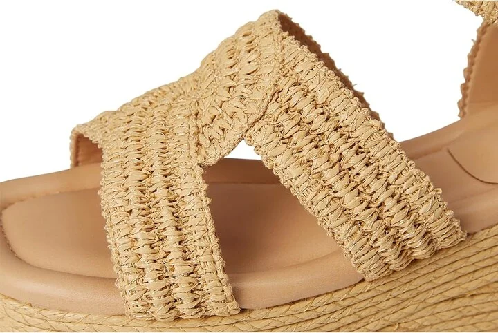 Marc Fisher LTD Payley Women's Dress Sandals Light Natural : 8 M, Synthetic - Image 7