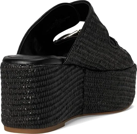 Marc Fisher LTD Poppy Women's Dress Sandals Black : 6 M, Synthetic - Image 4