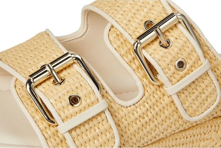 Marc Fisher LTD Poppy Women's Dress Sandals Light Natural/Ivory : 8.5 M, Synthetic - Image 7
