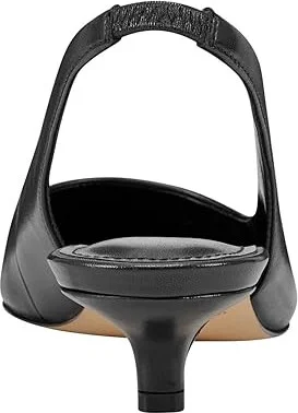 Marc Fisher LTD Posey High Women's Heels Black Leather : 6.5 M - Image 4