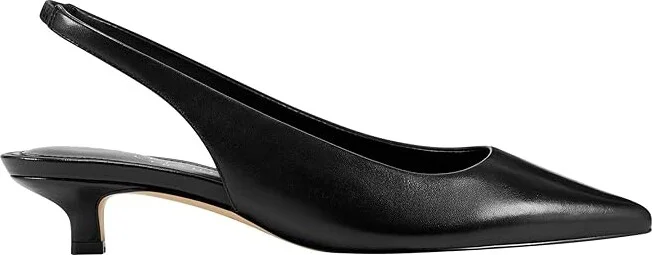 Marc Fisher LTD Posey High Women's Heels Black Leather : 6.5 M - Image 5