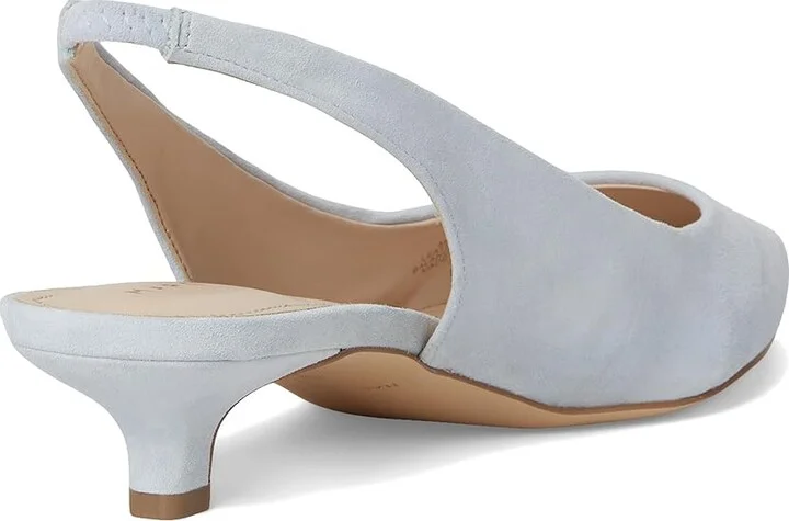 Marc Fisher LTD Posey High Women's Heels Light Blue Suede : 9 M, Leather - Image 4
