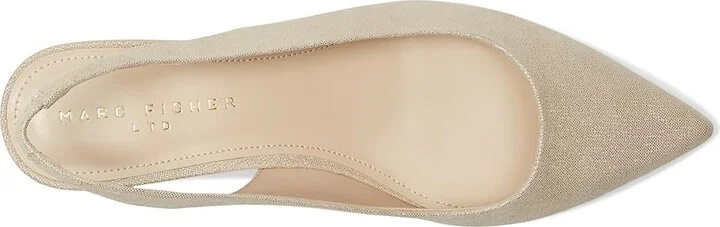 Marc Fisher LTD Posey High Women's Heels Light Natural Leather : 8 M - Image 2