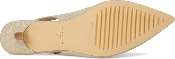 Marc Fisher LTD Posey High Women's Heels Light Natural Leather : 8 M - Image 3
