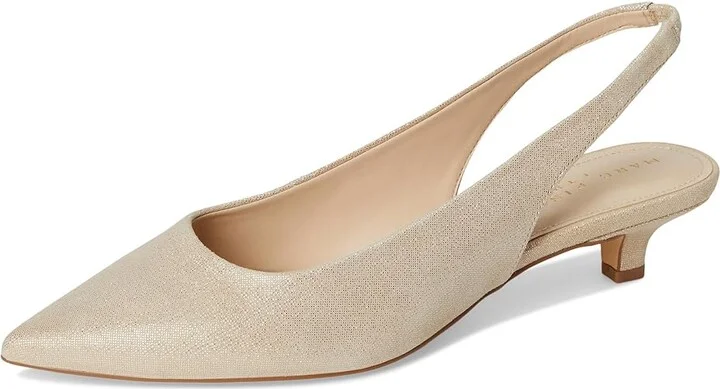 Marc Fisher LTD Posey High Women's Heels Light Natural Leather : 8 M - Image 5
