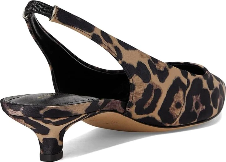 Marc Fisher LTD Posey High Women's Heels Light Natural Leopard : 7 M, Leather - Image 4