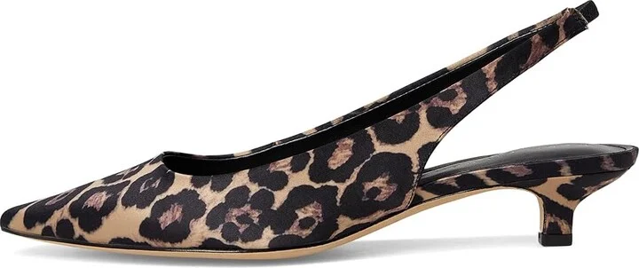 Marc Fisher LTD Posey High Women's Heels Light Natural Leopard : 7 M, Leather - Image 6