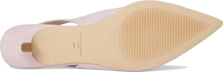 Marc Fisher LTD Posey High Women's Heels Light Pink Suede : 8 M, Leather - Image 3