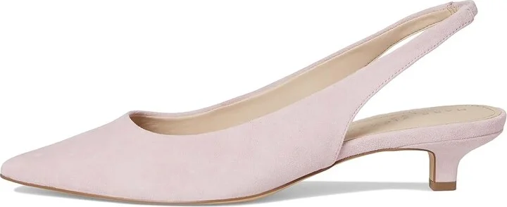 Marc Fisher LTD Posey High Women's Heels Light Pink Suede : 8 M, Leather - Image 6