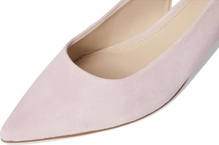Marc Fisher LTD Posey High Women's Heels Light Pink Suede : 8 M, Leather - Image 7