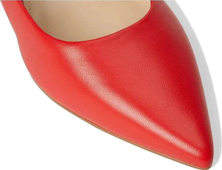 Marc Fisher LTD Posey High Women's Heels Red Leather : 6 M - Image 7
